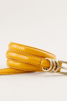 J.Crew Skinny Patent Belt - Lyst