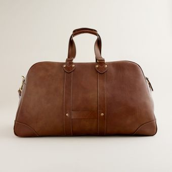 J.Crew Montague Leather Weekender - Lyst