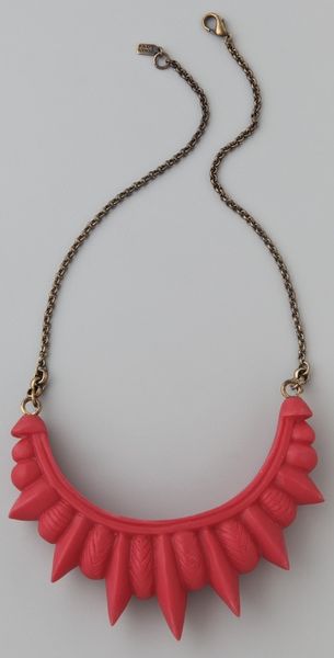 Pamela Love Tribal Spike Necklace - Lyst