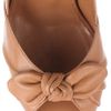 Yves Saint Laurent Leather and Suede Platform Pumps in Brown - Lyst
