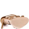 Badgley Mischka Rose Gold Glitter in Gold (rose) - Lyst