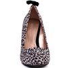 Bcbgmaxazria Black Grey Leopard Suede in Black - Lyst