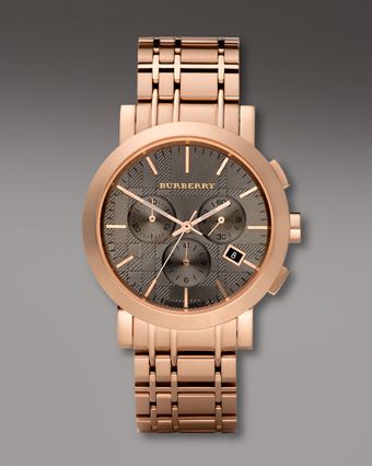  Classic Chronograph Watch, Rose Golden 