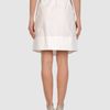 Celine Knee Length Skirts in White - Lyst