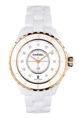 Chanel J12 33mm Pink Gold Watch