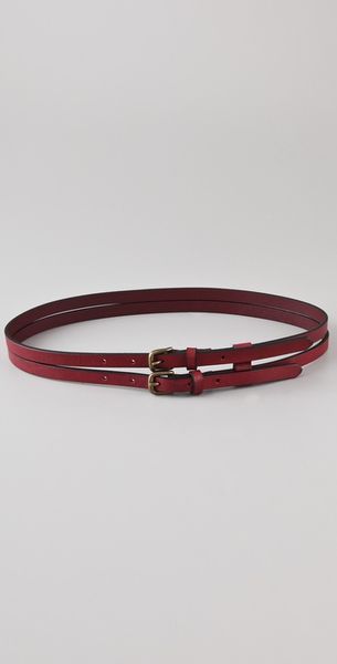 Club Monaco Mary Kate Belt in Brown - Lyst