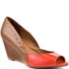 Kelsi Dagger Genelle  Orange Cognac Lthr in Orange - Lyst