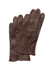 Mango Leather Gloves - Lyst