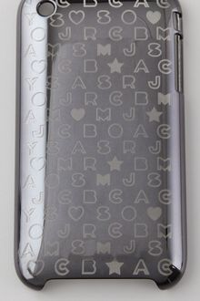 Marc By Marc Jacobs Metallic Stardust Logo 3g Iphone Cover - Lyst
