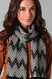 Missoni Zigzag Scarf - Lyst
