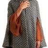 Modcloth Making Tracks Cape in Black - Lyst
