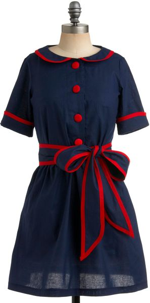 ModCloth The Dainty Squid Dress In Flea Market - Lyst