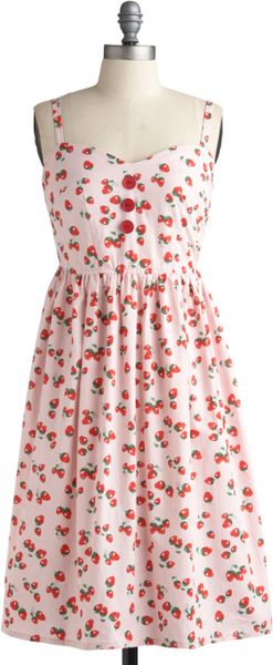 Modcloth Forever Fields Dress in Pink - Lyst