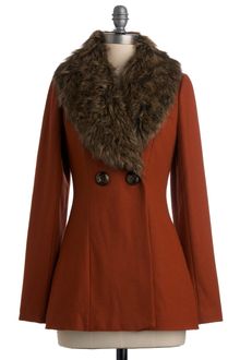 ModCloth Auburn Brightly Coat - Lyst