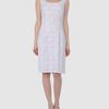 Prada Short Dresses in White - Lyst