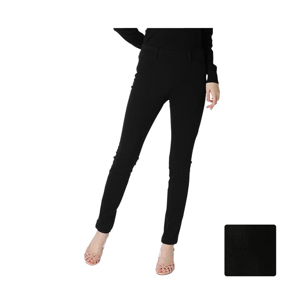 Uniqlo Women Easy Knit Leggings Trousers A in Black Lyst