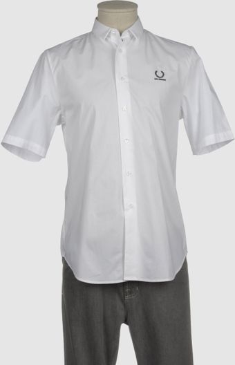 Raf Simons Short Sleeve Shirt - Lyst