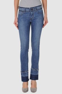 See By Chloé Denim Trousers - Lyst