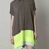 Diane Von Furstenberg Hatsu Dress in Gray (slate) - Lyst