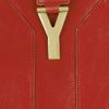 Yves Saint Laurent Cabas Chyc Leather Tote in Red - Lyst