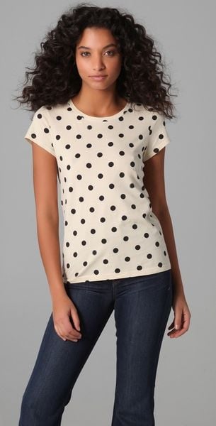 Marc By Marc Jacobs Hot Dot Tee in White (multi) - Lyst