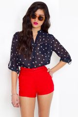 Nasty Gal Liz Tap Shorts