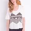 Nasty Gal Tribal Tee in White - Lyst