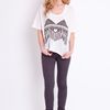 Nasty Gal Tribal Tee in White - Lyst
