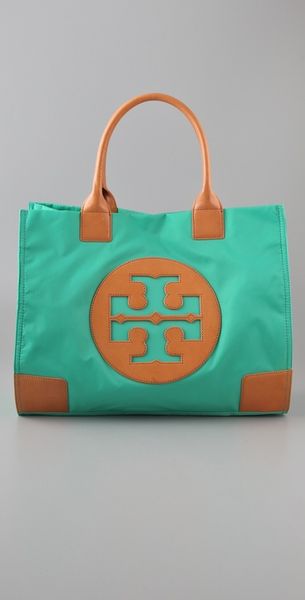 ella tote green