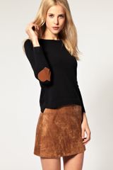 ASOS Collection Jumper with Heart Elbow Patch