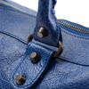 Balenciaga Work Large Leather Handbag in Blue - Lyst