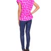 Balenciaga Printed Silk Twill Top in Pink - Lyst