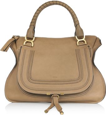 Chloé Marcie Large Leather Tote - Lyst