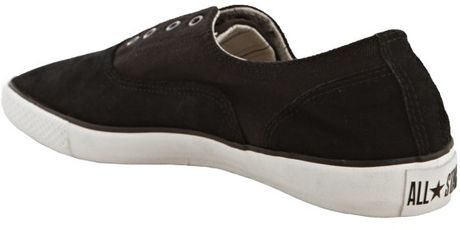 converse slip laceless suede sneakers canvas