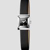 Gucci Gframe Diamond & Satin Strap Watch in Black - Lyst