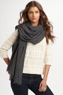 Jean Colonna Cashmere Woven Shawl - Lyst