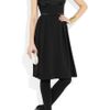 Jonathan Saunders Farah Silkcrepe and Tulle Dress in Black - Lyst