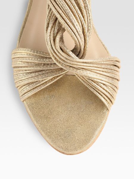 loeffler randall gold flats