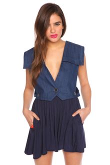 Nasty Gal Deep Blue Sea Romper - Lyst
