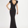 Notte By Marchesa Silk Gown in Black - Lyst