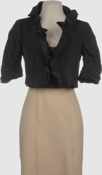 Pinko  Blazer in Black (beige) - Lyst