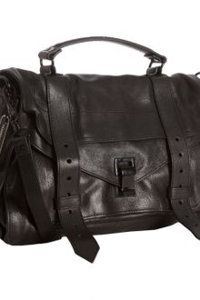Proenza Schouler Black Leather Ps1 Medium Convertible Satchel - Lyst