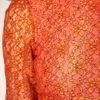 Asos Collection Asos Lace Waisted Dress with Contrast Lining in Orange (orangepink) - Lyst