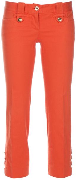 Dolce & Gabbana Archive Cropped Trouser - Lyst
