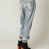 Free People Levis Lvc Patch Boyfriend Straight Leg in Blue (customized patch) - Lyst