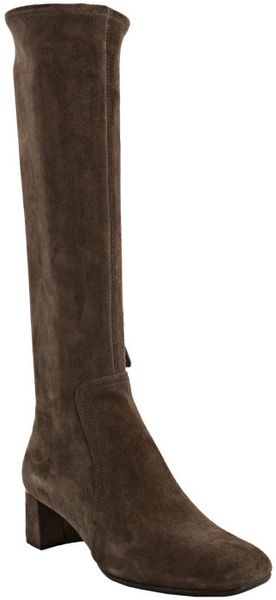  Sport Graphite Suede Tall Boots 