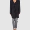 Acne Leather Outerwear in Blue - Lyst