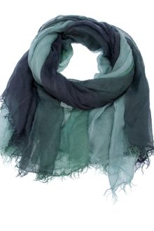 Emporio Armani Frayed Scarf - Lyst