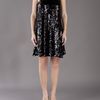 Halston Heritage Sequin Tent Dress in Black - Lyst