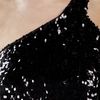 Halston Heritage Sequin Tent Dress in Black - Lyst